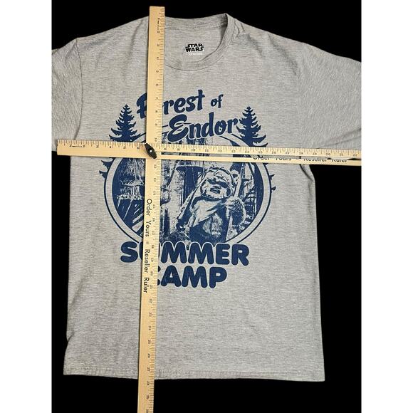 Star Wars Forest of Endor Summer Camp Ewoks Wicket Graphic T-Shirt - Picture 7 of 9